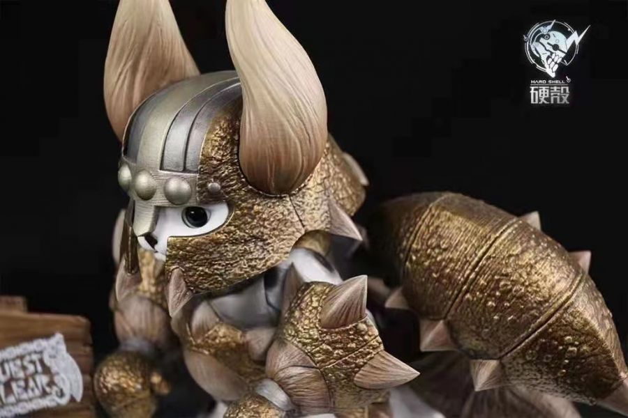﹝預購﹞GK   硬殻﹝魔物獵人﹞怪物獵人隨從萌貓角龍裝 