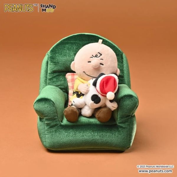 ﹝預購﹞史努比查理聖誕at home毛絨玩偶 