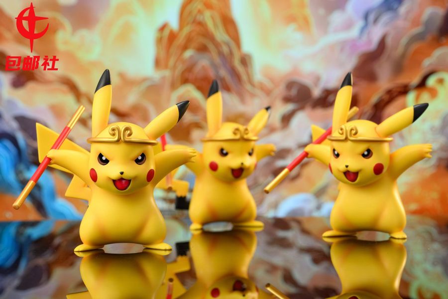 ﹝代購﹞GK  包郵社﹝精靈寶可夢﹞孫悟空皮卡丘 