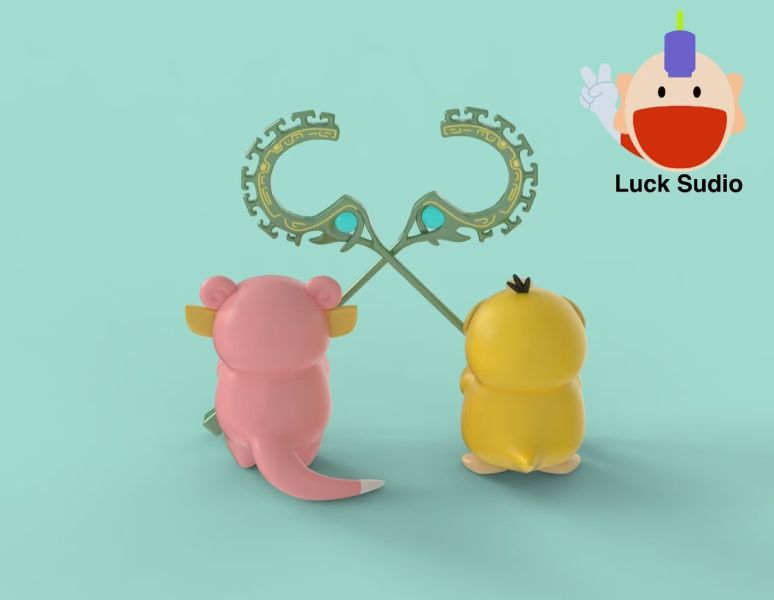 ﹝預購﹞GK Luck 百寶袋+行運工坊﹝精靈寶可夢﹞結界獸雙傻 