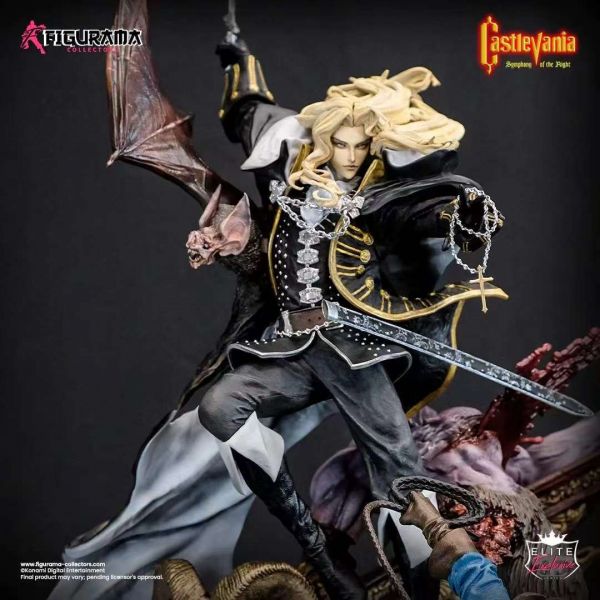 ﹝預購﹞GK  石油廠﹝惡魔城X: 月下夜想曲﹞正版授權 Elite Exclusive  阿魯卡多和貝爾蒙特 1/6 雕像 