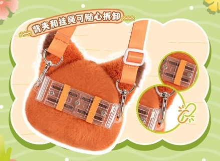 ﹝預購﹞迪士尼動物方城市表情包系列毛絨手機背夾盲盒 