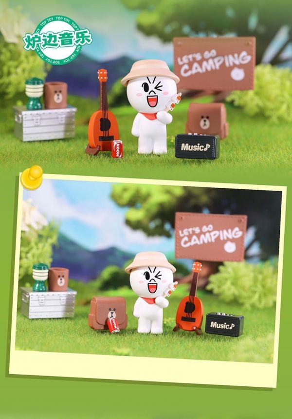﹝現貨﹞Line friends 一起露營 系列 盲盒 