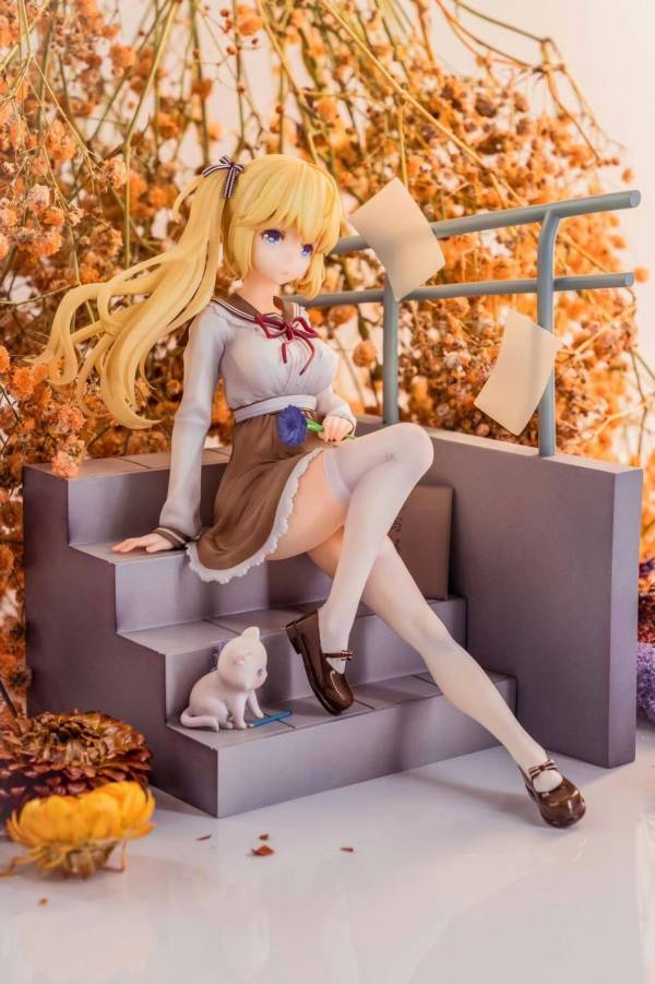 ﹝預購﹞PVC    幽驀文化﹝三色繪戀﹞正版授權 三色繪戀 遲菓 1/7 