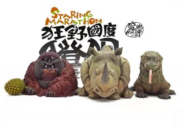 ﹝預購﹞GK   鴉之巢﹝原創﹞《狂野國度瞪眼眼》紅黑怒 