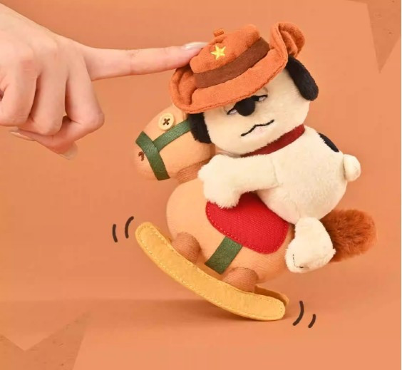 ﹝預購﹞周邊 史努比奧拉夫馬年限定掛件公仔 