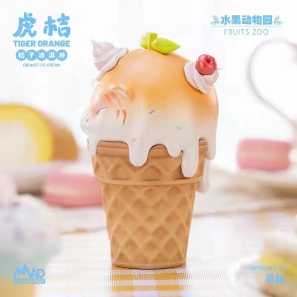 ﹝預購﹞PVC  MADology﹝原創﹞正版授權 虎桔-桔子冰淇淋 