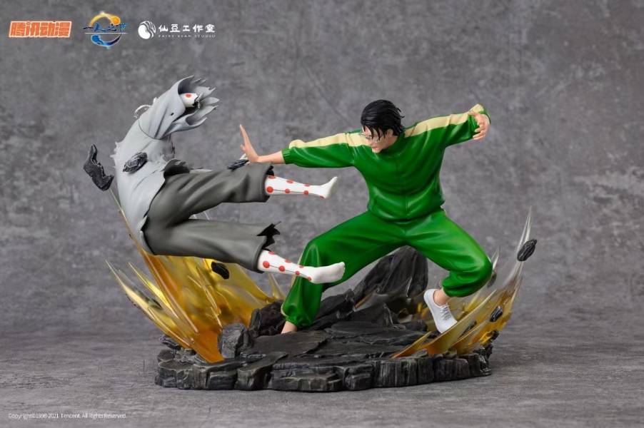 ﹝預購﹞GK   仙豆﹝一人之下﹞正版授權 碧遊村決戰組合場景化系列-大慈大悲肖自在 