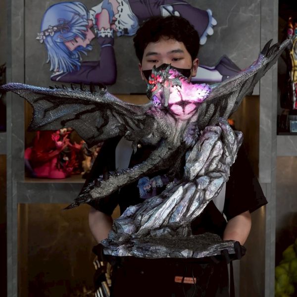 ﹝預購﹞GK DragonFrontier﹝怪物獵人﹞雄火龍&銀火龍大尺寸版 