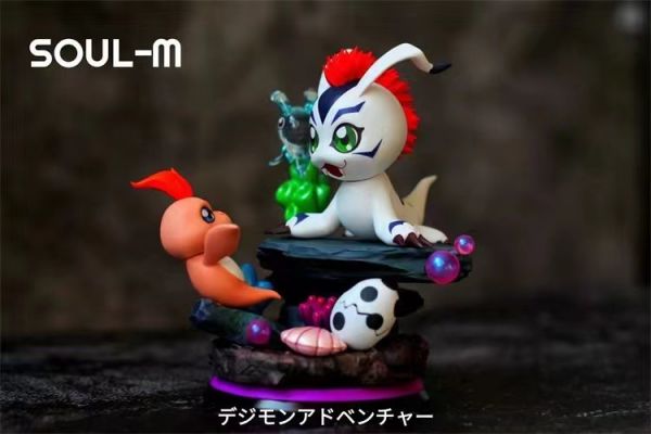 ﹝預購﹞GK   SOUL-M﹝數碼寶貝﹞數碼寶貝成長期進化小雕像第五彈(哥瑪獸) 