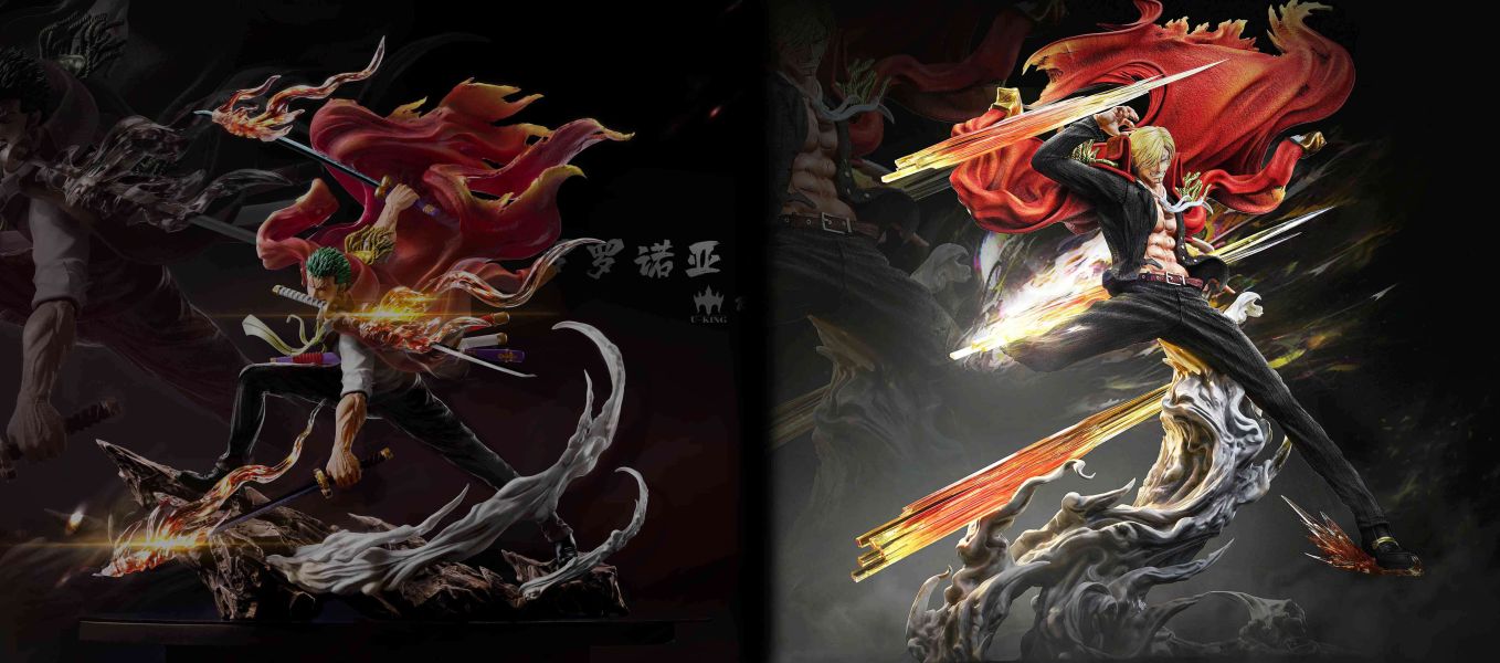 ﹝代購﹞GK U-KING﹝海賊王﹞第二彈大將系列 山治&三大將版 