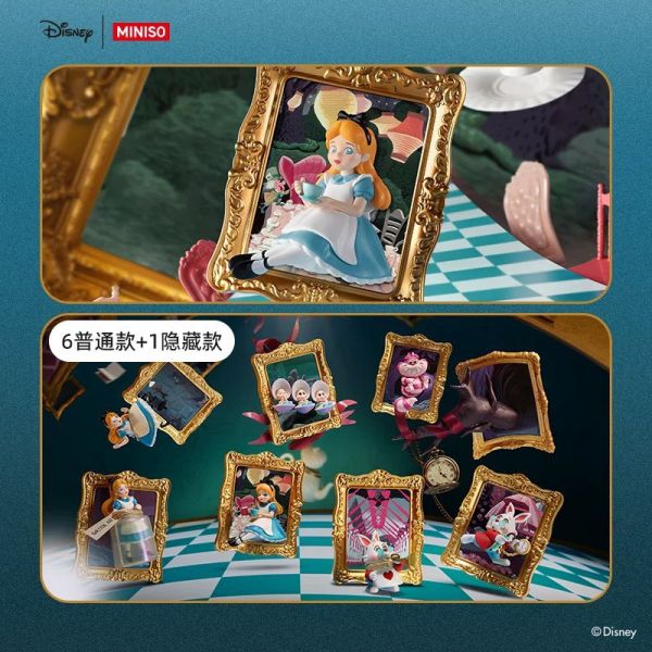 ﹝現貨﹞盲盒 名創優品 迪士尼愛麗絲美術館系列 
