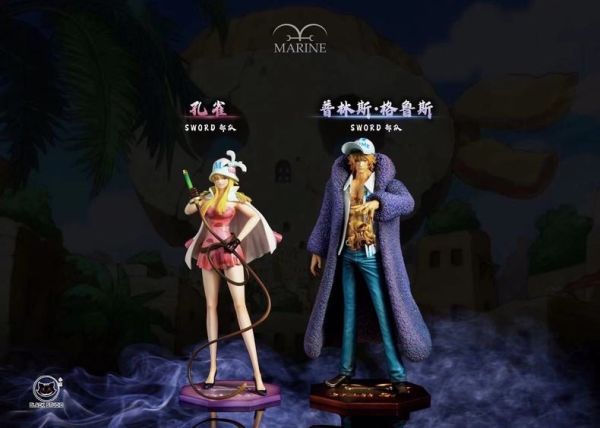 ﹝代購﹞GK  Black小黑﹝海賊王﹞海賊王海軍系列補全共鳴第十二彈孔雀 格鲁斯 