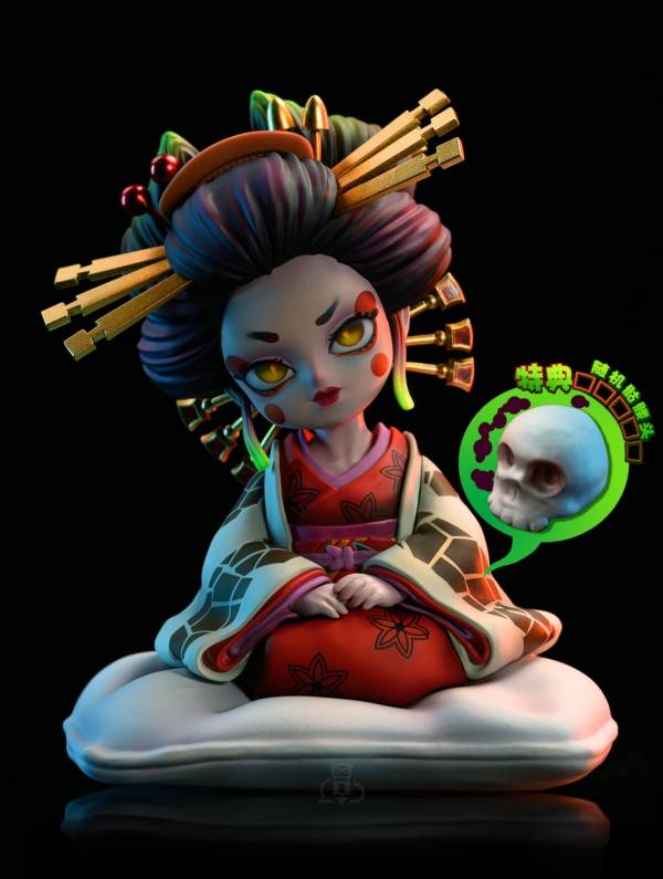 ﹝現貨﹞GK    叉叉雲塗﹝鬼滅之刃﹞鬼滅系列第二彈：墮姬 