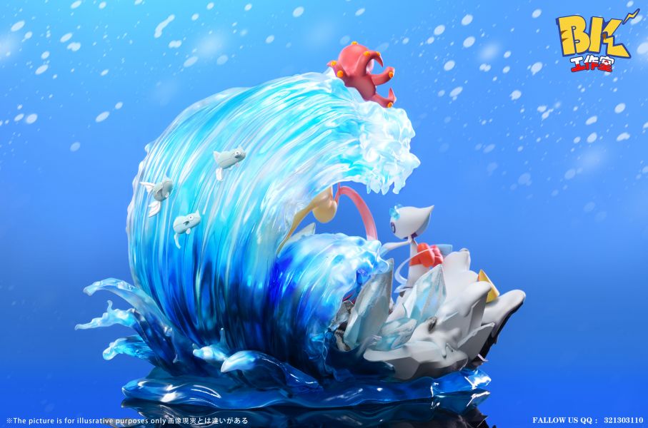 ﹝代購﹞GK  BK﹝精靈寶可夢﹞寶可夢場景系列 第一彈美納斯vs雪妖女 