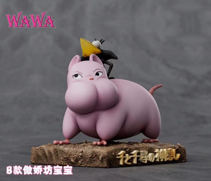 ﹝預購﹞GK  wawa﹝宮崎駿﹞桌面小擺件系類 睡眠坊寶寶，傲嬌坊寶寶 