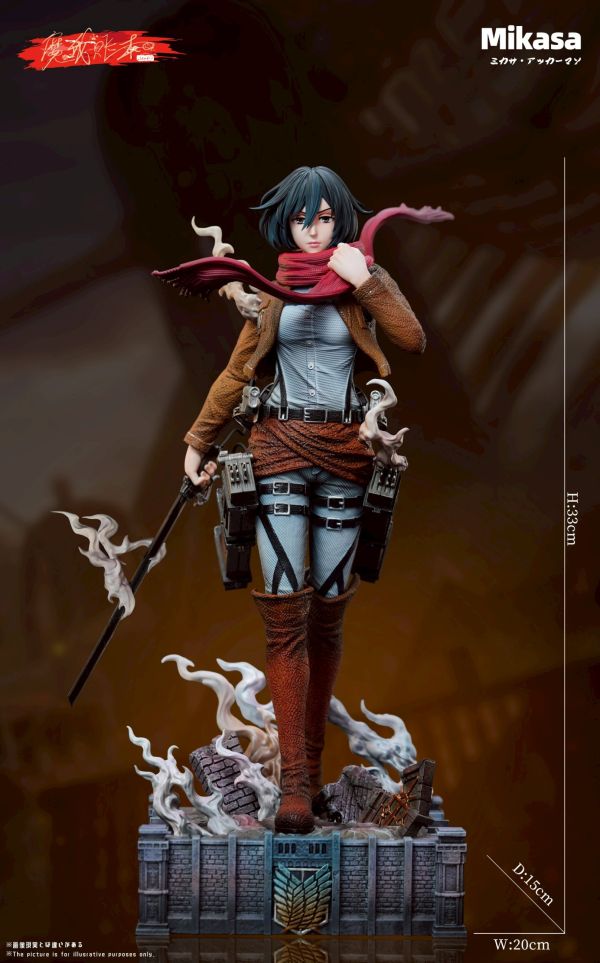 ﹝預購﹞GK 魔我賬本﹝進擊的巨人﹞共鳴系列 米卡莎·阿克曼 
