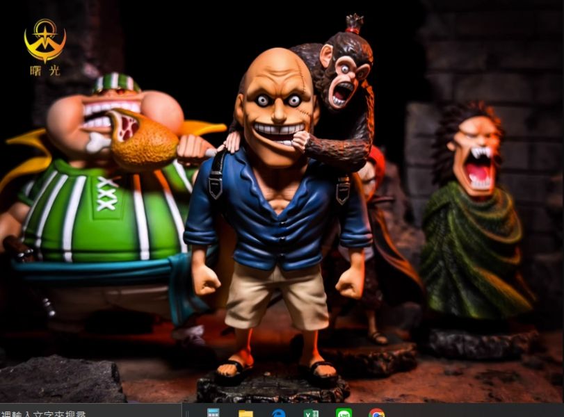 ﹝代購﹞GK   曙光﹝海賊王﹞頂上紅團 第三彈 本客·賓治  猛士達 