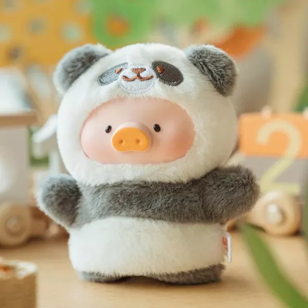 ﹝現貨﹞盲盒LULU豬 動物派對 森林劇場 膠臉指偶吊飾 