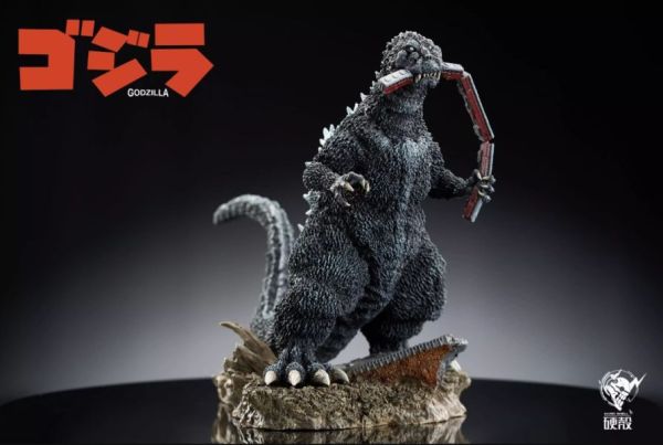 ﹝補款﹞GK  硬殻﹝哥吉拉﹞初代咬火車哥斯（Godzilla）經典造型 