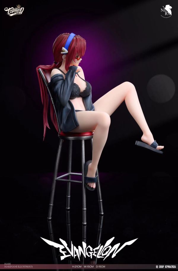 ﹝預購﹞GK TOP KING﹝新福音戰士﹞坐姿真希波 