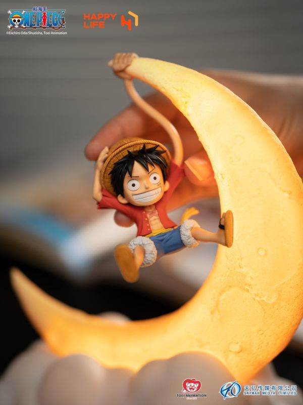 ﹝在台現貨﹞ HAPPY LIFE﹝海賊王﹞拉拉路飛磁控小夜燈 