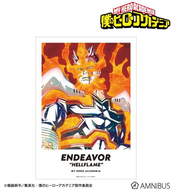 ﹝預購﹞周邊 我的英雄學院Ani-Art 第6彈A3霧面海報 