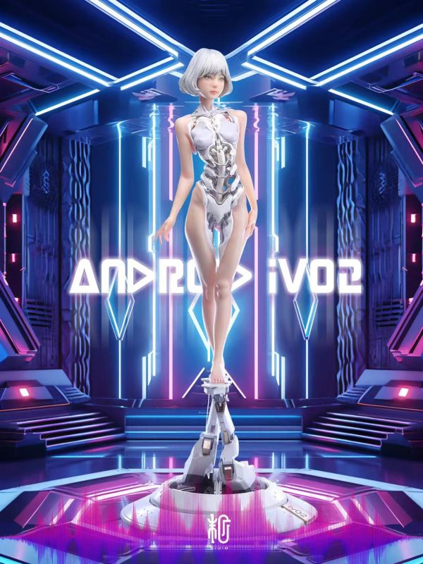 ﹝代購﹞GK 末那末匠 K Android iv02 ﹝原創﹞ 安卓姬 未來科幻 賽博藝術 