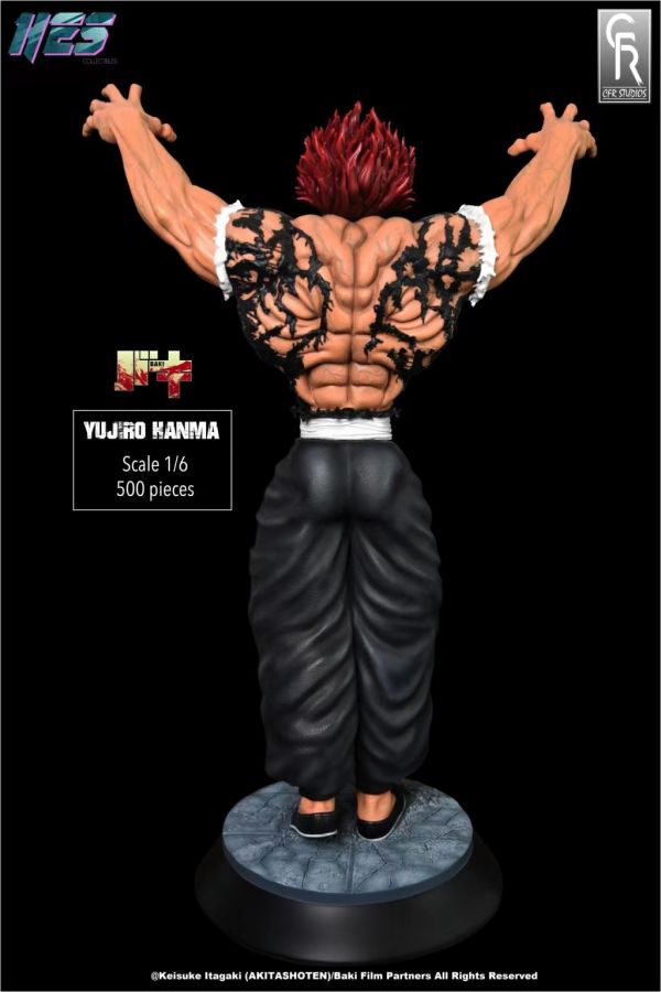 ﹝代購﹞GK  HES COLLECTIBLES﹝刃牙﹞正版授權 範馬勇次郎 1/6 限量收藏雕像 