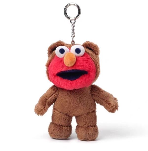 ﹝預購﹞LINE FRIENDS布朗熊SESAME STREET芝麻街毛絨掛件 