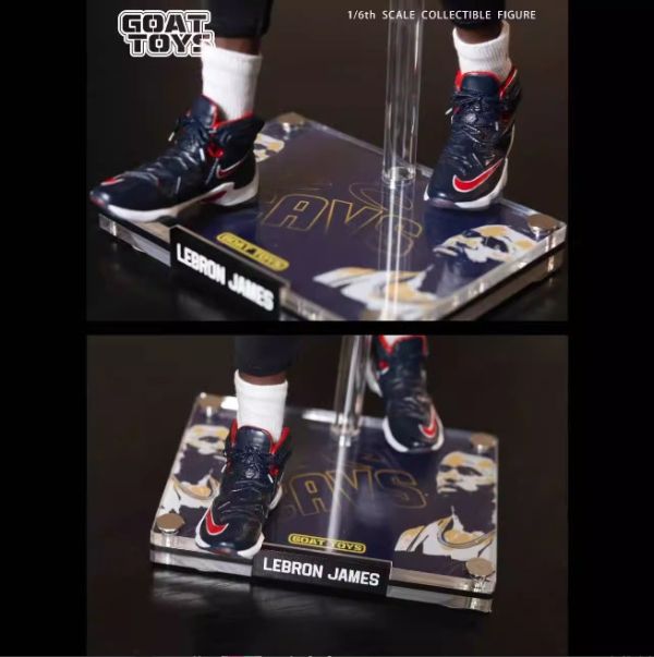 ﹝代購﹞PVC Goat Toys﹝NBA﹞ 詹姆斯 騎士隊海軍藍套裝1/6 