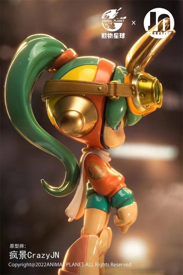 ﹝預購﹞GK   動物星球X瘋景CrazyJN﹝原創﹞正版授權 JNROBO系列— TOPUPU機器人【派件員】 