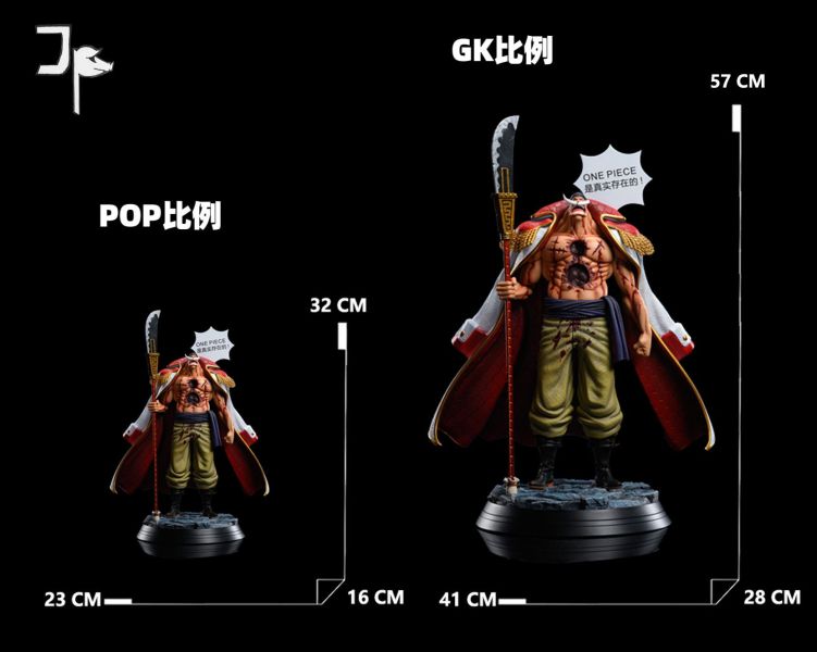 ﹝代購﹞GK  JP﹝海賊王﹞頂上浴血白鬍子 海賊王人物pop系列第二彈 