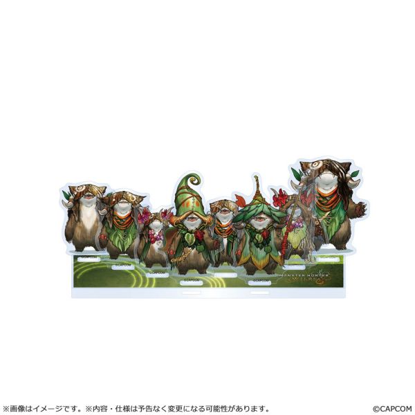 ﹝預購﹞魔物獵人 荒野 壓克力立牌 Chomber 套組 