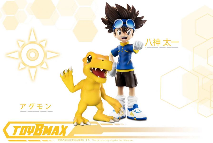﹝代購﹞GK  TOYBMAX﹝數碼寶貝﹞數碼寶貝初代主角團共鳴系列（1/7） 