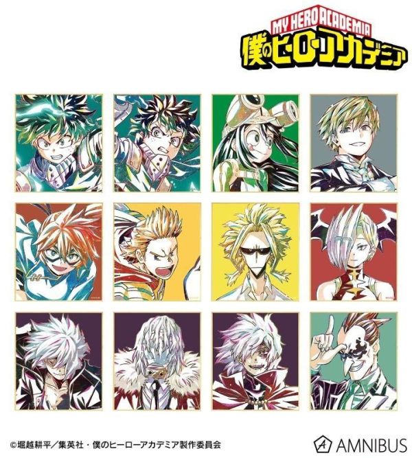 ﹝預購﹞周邊 我的英雄學院Ani-Art 第6彈 色紙 A組 