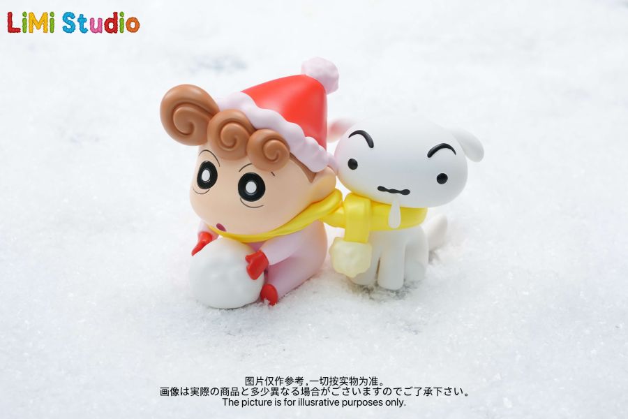 ﹝預購﹞GK LiMi﹝蠟筆小新﹞第四彈和第五彈 冬日系列 小新烤紅薯/小葵堆雪球 