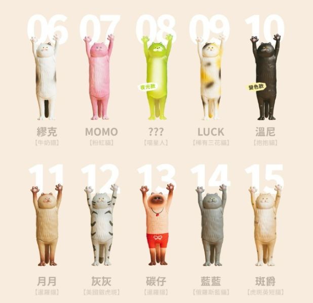 ﹝現貨﹞盲盒 路遙圓創 貓的抱抱 