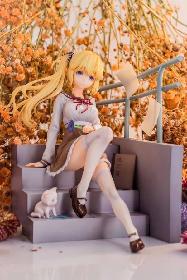 ﹝預購﹞PVC    幽驀文化﹝三色繪戀﹞正版授權 三色繪戀 遲菓 1/7 