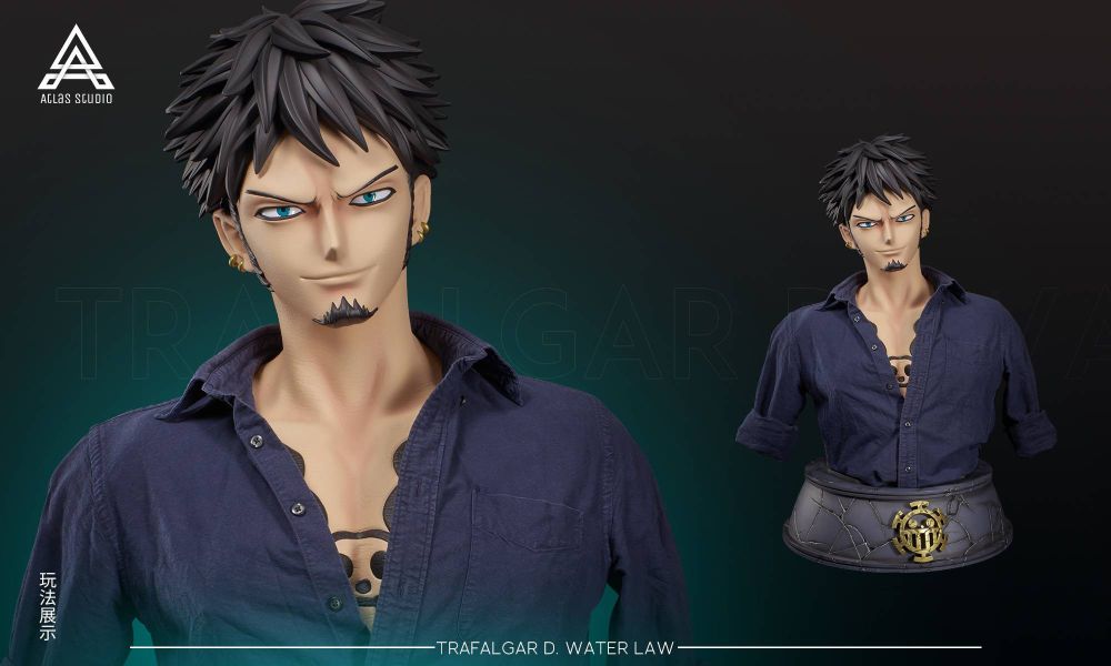 ﹝代購﹞GK  Atlas﹝海賊王﹞胸像 特拉法爾加·羅 