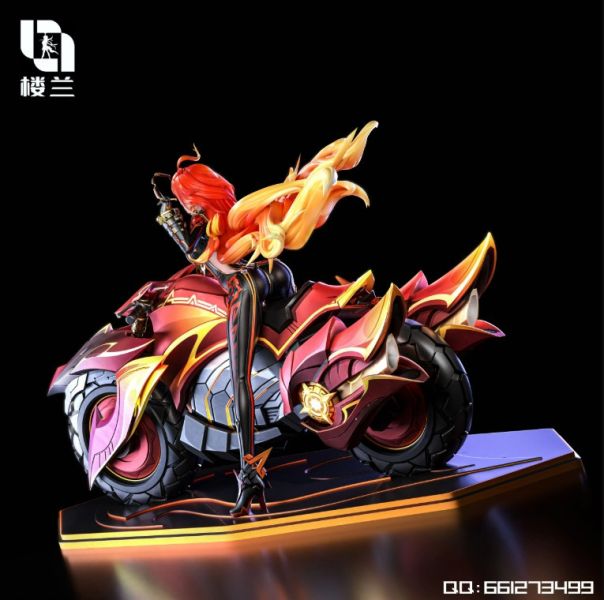 ﹝預購﹞GK  樓蘭﹝原神﹞火神 摩托瑪薇卡 