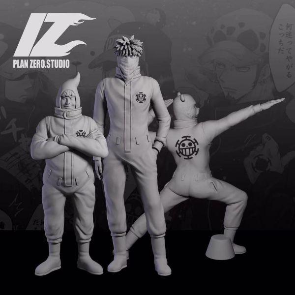 ﹝代購﹞GK PZ﹝海賊王﹞海賊王 POP坐姿羅團 第三彈 羅小弟 