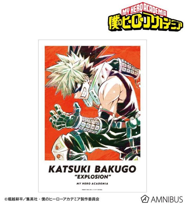 ﹝預購﹞周邊 我的英雄學院Ani-Art 第6彈A3霧面海報 