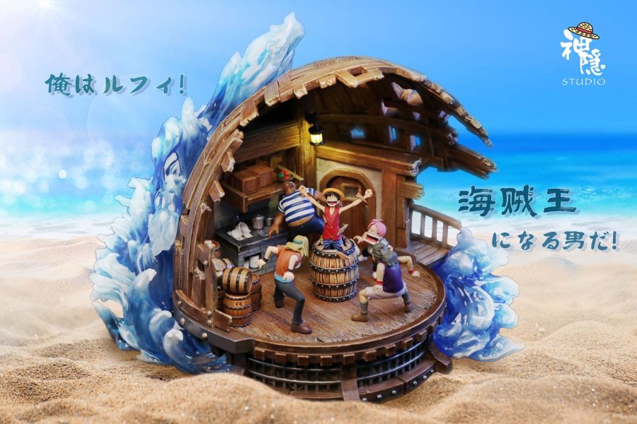 ﹝代購﹞GK  神隱﹝海賊王﹞回憶定格拼接群像系列 海賊王-路飛登場 