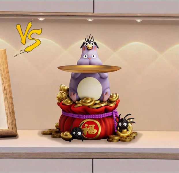 ﹝預購﹞GK VS模玩﹝宮崎駿﹞招財托盤系列坊寶寶 