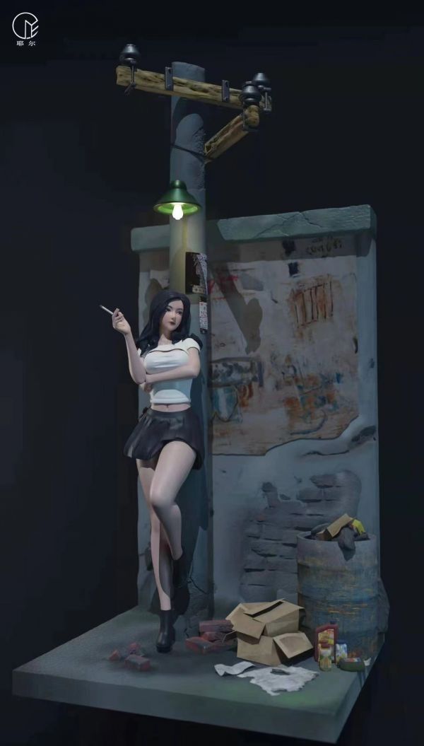 ﹝預購﹞GK 耶爾﹝原創﹞紙醉金迷系列之後街風情站街女 (可脫) 