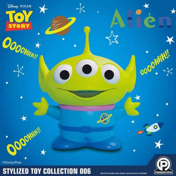 ﹝預購﹞PVC Penguin Toys﹝玩具總動員﹞三眼仔 ALIEN 搪膠公仔 