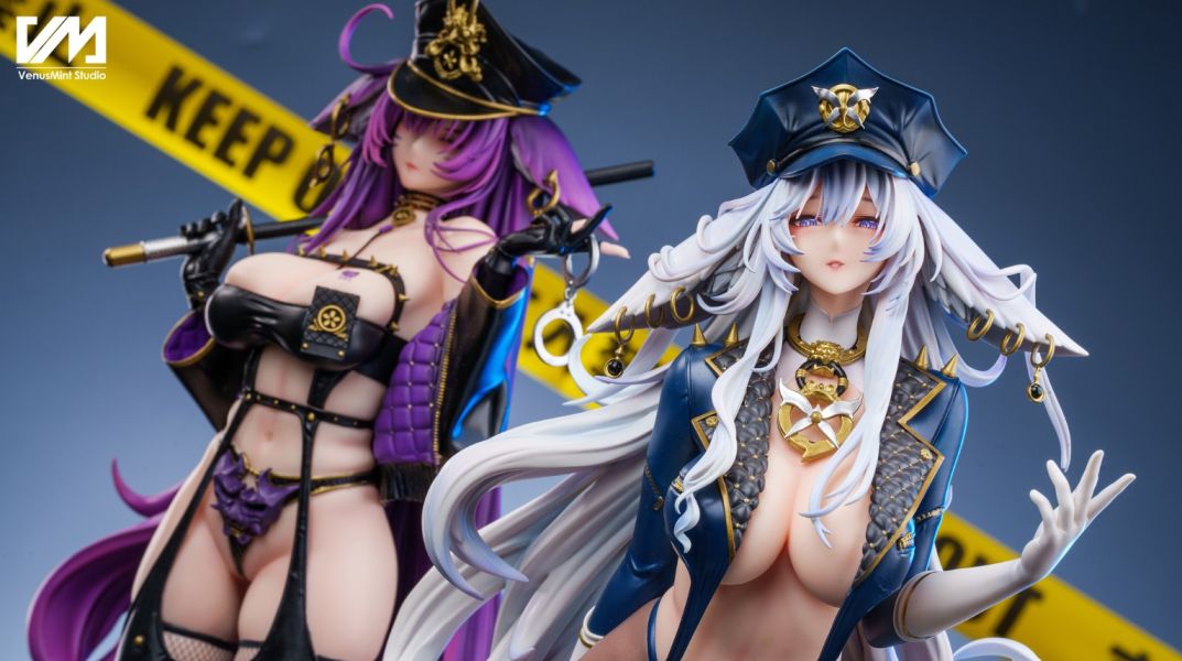 ﹝預購﹞GK Venus mint×Dishi﹝碧藍航線﹞警花雙人組 武藏信濃 