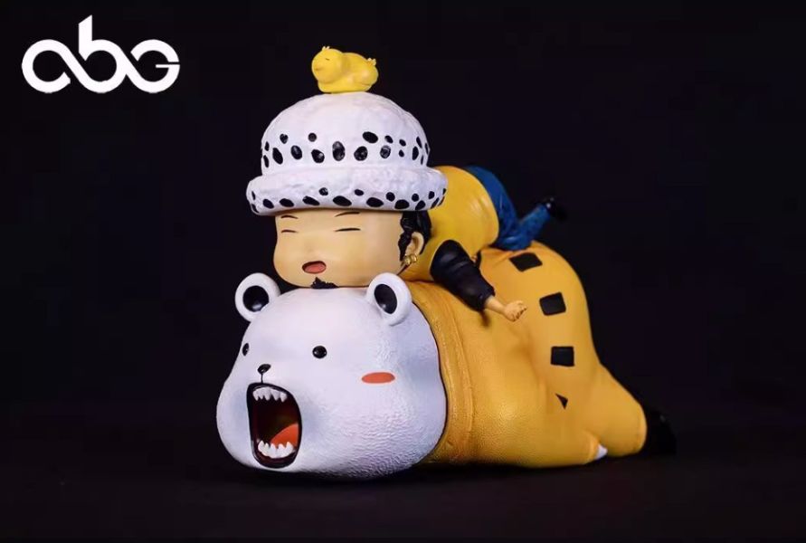 ﹝代購﹞GK  CBG﹝海賊王﹞Q版·睡姿羅與貝波 