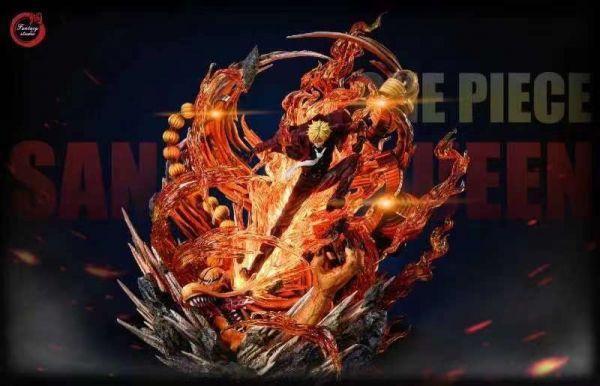 ﹝補款﹞GK  Fantasy幻想屋﹝海賊王﹞海賊王系列大型雕像 第二彈 山治VS Queen 